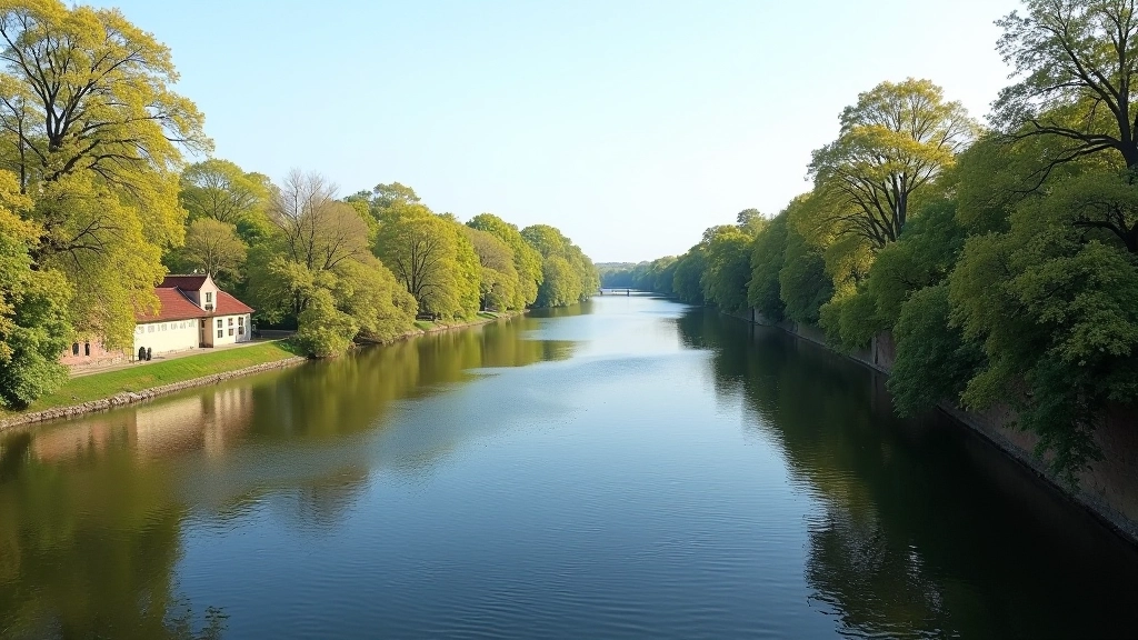 Daugavas upe skats no cietokšņa vaļņiem